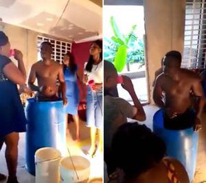 VIDEO. Pastor se baña en iglesia y pide a feligreses que beban el agua