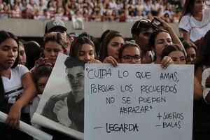 Galería: Medellín le dio una multitudinaria despedida a Legarda