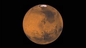 Cómo y a qué hora observar la oposición de Marte desde Ecuador