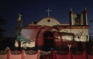 Iglesia sufre severos daños y cae edificio en Guayanilla
