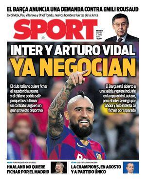 ¡Bomba! "Inter y Arturo Vidal ya negocian"