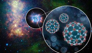 Telescópio Hubble da NASA encontra minúsculas "bolas de futebol elétricas" no espaço