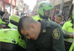 Policía falso fue detenido luego de tratar de escaparse en el sur de Bogotá