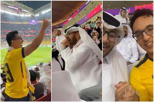 ¡Del odio al amor! Pelea viral en pleno partido entre un ecuatoriano y un qatarí tuvo final feliz