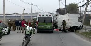 La delincuencia no se detiene: matan a un camionero en asalto en Pudahuel
