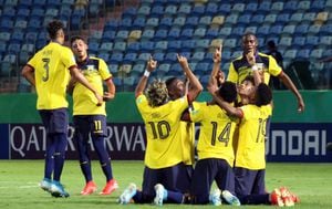 La Tricolor Sub 17 triunfantes en el Mundial Brasil 2019