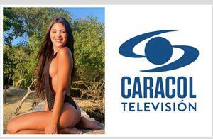 Presentador de Caracol le coqueteó a Mara Cifuentes... ¡Y en una foto sin brasier!