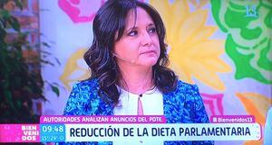 Mónica Pérez es duramente criticada tras declarar que no está a favor de bajar el sueldo de los parlamentarios