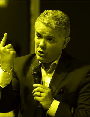 Iván Duque promete no subir la edad de pensión y critica las posibles expropiaciones de Petro