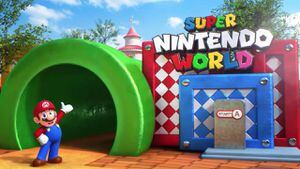 Se filtran fotografías del Super Nintendo World en Japón