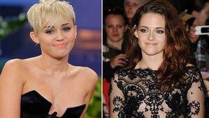 Filtran fotos íntimas de Miley Cyrus y Kristen Stewart