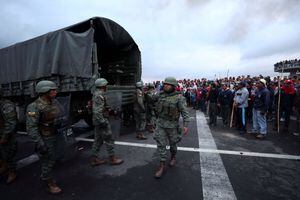Protestas en Ecuador: Al menos 53 militares se encuentran retenidos en Chimborazo e Imbabura