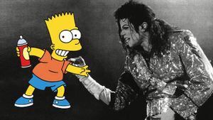 Los Simpson: Michael Jackson y Bart interpretan una canción que seguramente no conoces