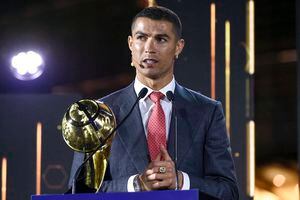 Las declaraciones de Cristiano Ronaldo al ganar el galardón como mejor jugador del siglo XXI