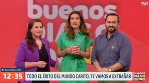 Carolina Escobar se despidió entre lágrimas de la conducción de “Buenos días a todos”