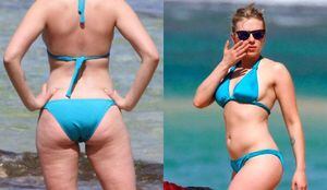 Scarlett Johansson tem corpo criticado e internet sai em defesa