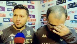 "No sé qué palabra usar, Marcelo": Bielsa corrigió en vivo a su traductor tras empate del Leeds United