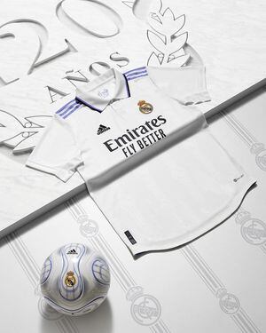 Real Madrid presenta nueva camiseta para celebrar 120 años de historia 