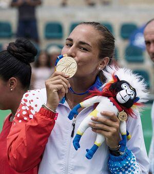 ¡Tres oros corridos! Mónica Puig repite en la cima del tenis