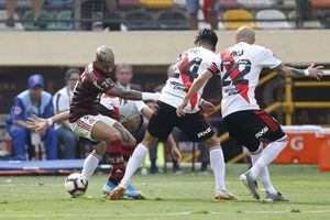 FOTO. Gabriel Barbosa comete una acción imperdonable previo a la final de la Libertadores