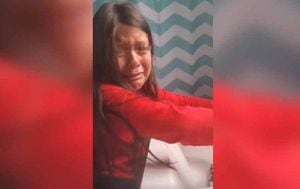 Se viraliza vídeo de niña llorando al creer haberse contagiado de coronavirus en México