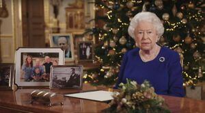 Reina excluyó a Meghan y a Harry de su discurso navideño