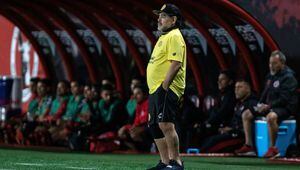Diego Maradona se aburrió en México: "Le estoy haciendo un mal a Dorados y por eso me voy"
