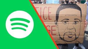 Spotify: añaden 8 minutos de silencio a favor de las protestas en Estados Unidos