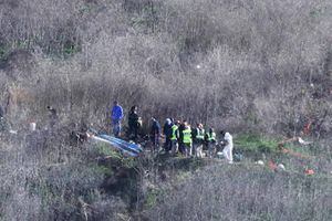 Los 9 cuerpos del accidente donde murió Kobe Bryant son recuperados