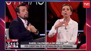 Tuvo que pedir disculpas: El duro round entre Fran García Huidobro y Daniel Valenzuela en "Llegó tu hora"