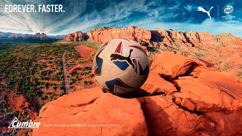 1.- Imagen oficial del Balón de la Copa América 2024. | Foto: Conmebol