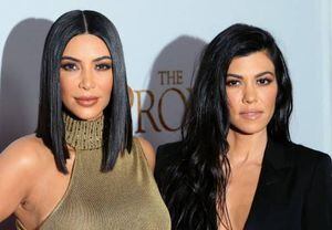 Se agudiza la tensión entre Kim y Kourtney Kardashian con una nueva pelea en la alfombra roja