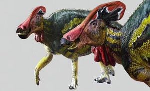 Hallan en México fósiles de un dinosaurio "hablador" de  hace 73 millones de años