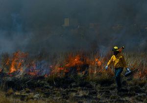 Incendios forestales consumen 9 alcaldías de la CDMX