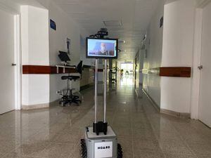 ¡Orgullo! Ya está en pruebas el robot colombiano con capacidad de atender pacientes contagiados de coronavirus