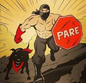"PareMan": el nuevo símbolo de la lucha del pueblo que todos aman tanto como al "Negro Matapacos" y "Baila Pikachu"
