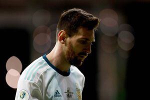 La sinceridad de Messi tras la derrota ante Colombia: "Lo vamos a tomar como un aprendizaje para lo que viene"