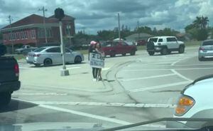 ¿Un buen o mal castigo? Mamá obligó a su hija a pasearse por la calle con un cartel reconociendo que había mentido