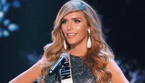 El transparente vestido que lució Miss España y genera comentarios