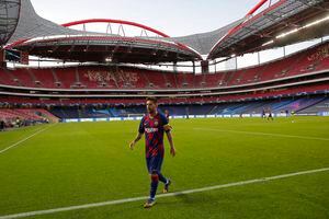 Bayern golea al FC Barcelona: la imagen de Messi en los vestidores tras el partido