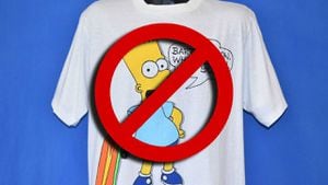 Los Simpson: escuelas de Estados Unidos prohibieron playeras de Bart en los 90's