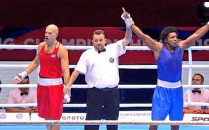Julio Castillo, boxeador ecuatoriano, peleará en la final del Campeonato Mundial de Ekaterimburgo, Rusia