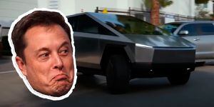 Video: Elon Musk se pasea en su Cybertruck con Jay Leno