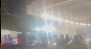 Sin Rey Charlie, cientos de motociclistas fueron anoche a la corrida de Navidad (Video)