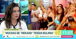 Daniela Aránguiz asegura que en "Mekano" muchas sufrían de bulimia: "Se tomaba a la ligera, como un juego"