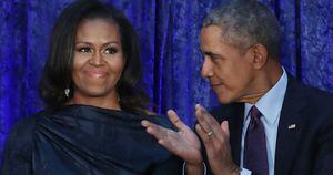 A história romântica do primeiro beijo entre Michelle e Barack Obama