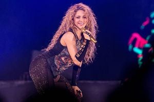 ¿Shakira no llevaba ropa interior en un concierto?