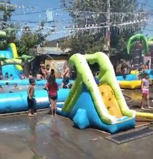 "Fiesta del Agua" en La Pintana termina con querella