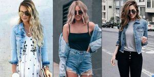 Así puedes combinar la misma chaqueta de mezclilla para variar tu estilo en el otoño