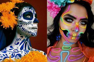 Impresionante maquillaje de catrinas que honran la cultura mexicana